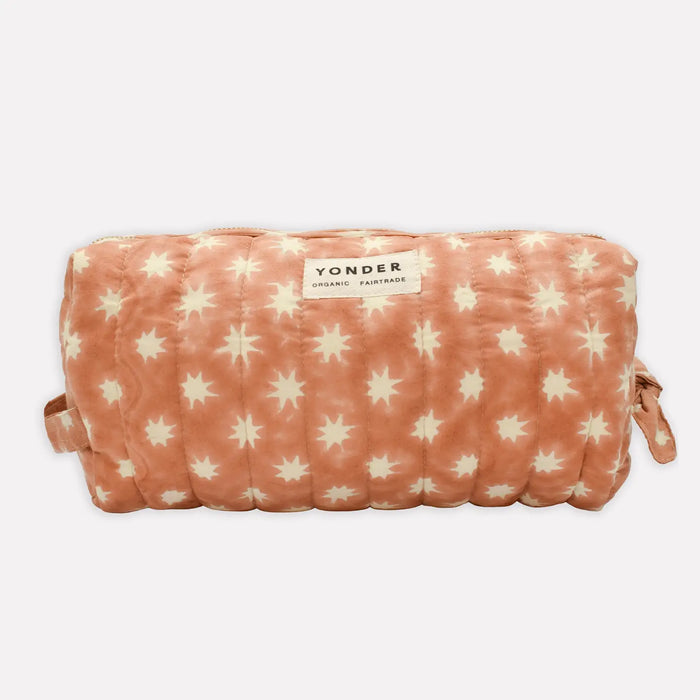 Quilted Wash Bag - Cosmic | Peanut