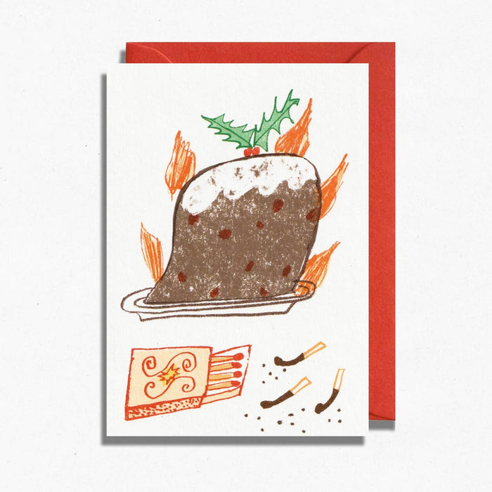 Christmas Pudding Card