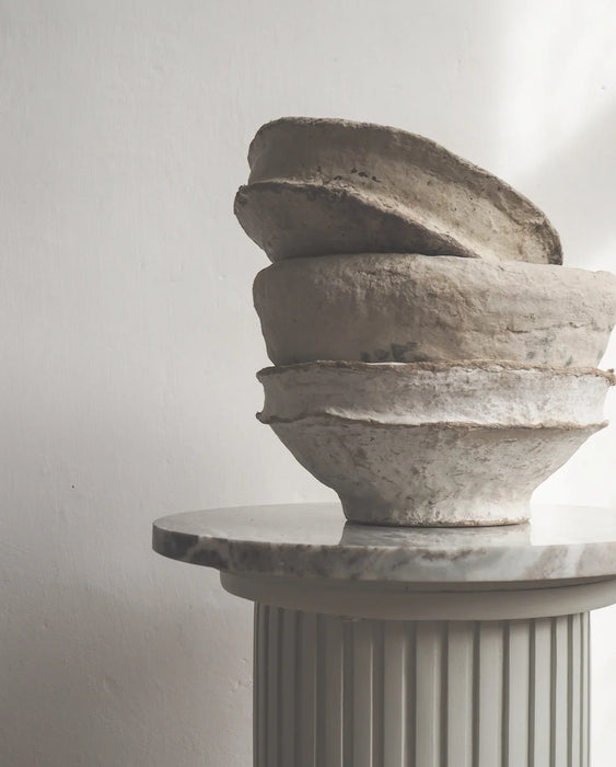 Vintage Paper Maché Bowl