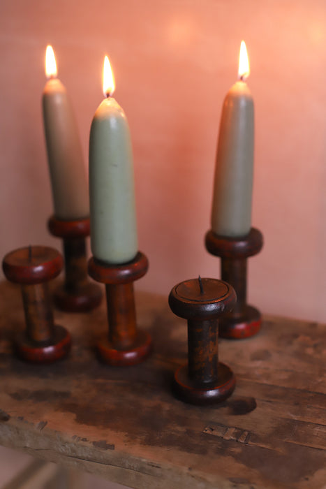 Sage - Stubby Pair Candles