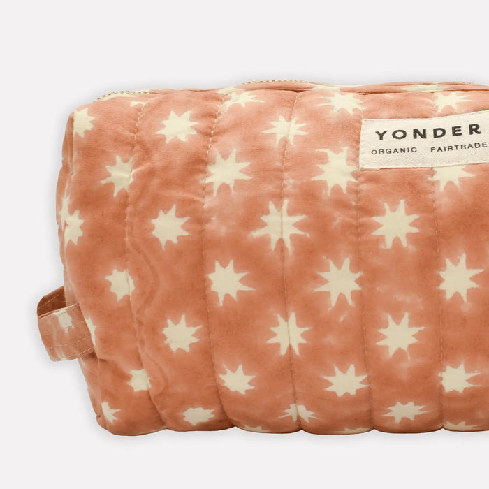Quilted Wash Bag - Cosmic | Peanut