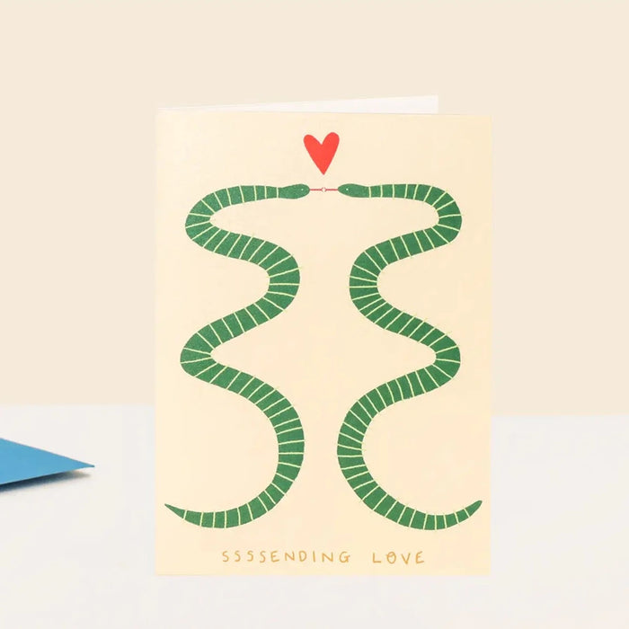 Sssending Love Snakes | Anniversary Card