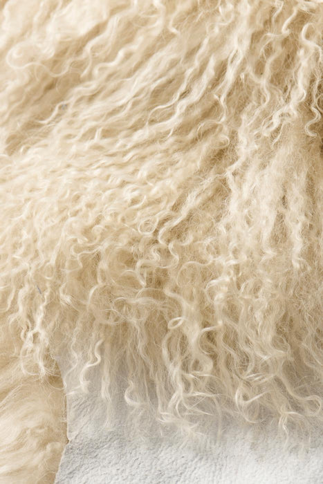 Tibetan lamb fur | Butter Cream