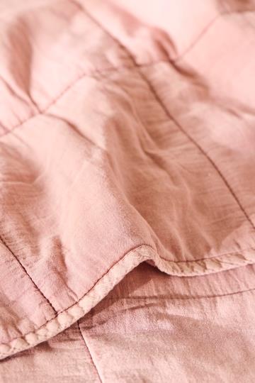 King Stonewashed Quilt | Dusty Pink