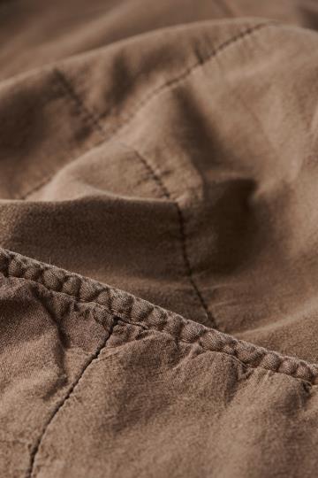 Stonewashed Quilt | Truffle