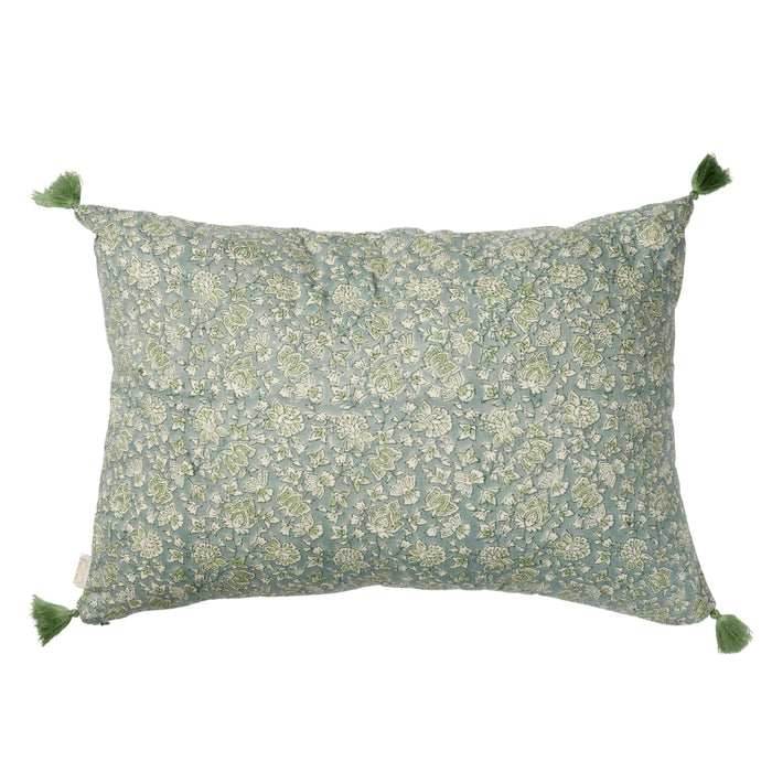 Ditsy Floral Cushion | Jade