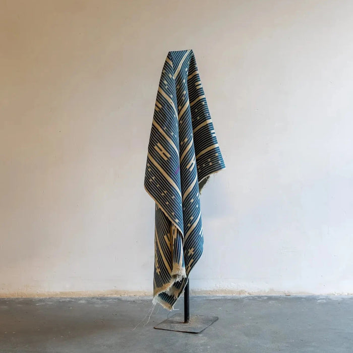 Baulé Adzopé Indigo Throw