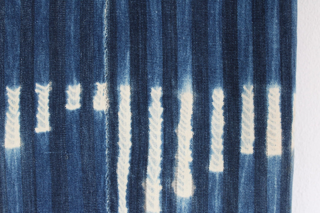 Taoudeni Indigo Throw