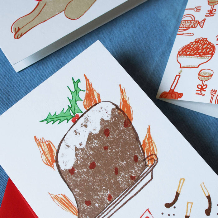 Christmas Pudding Card