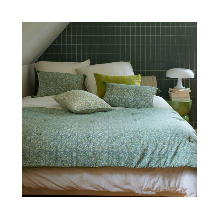 Ditsy Floral Cushion | Jade