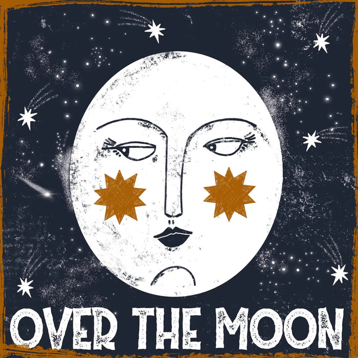 Over the Moon Card