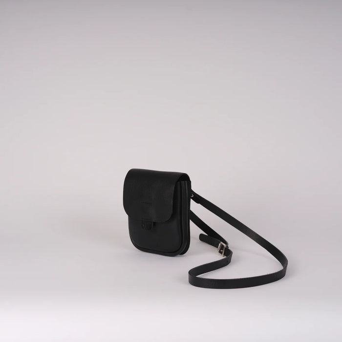 Half Orbed Tab Bag - Black