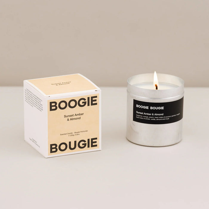 Sunset Amber & Almond | Scented Candle
