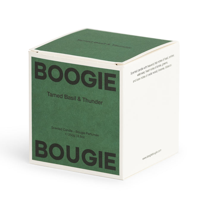 Tamed Basil & Thunder | Scented Candle