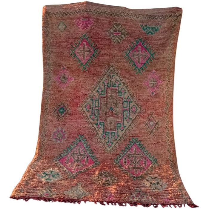 Vintage Boujad Rug | Peaches & Pinks