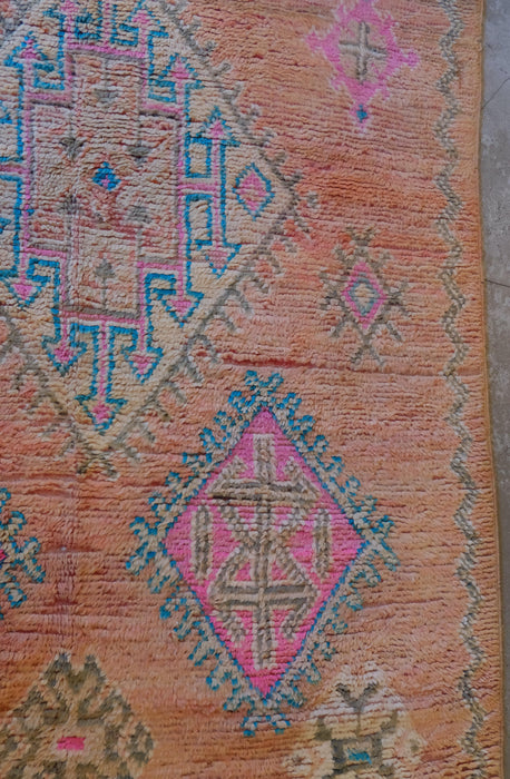 Vintage Boujad Rug | Peaches & Pinks
