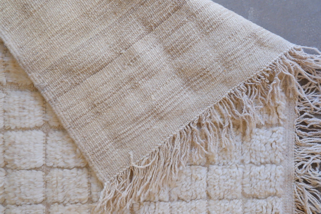 Vintage Beni Ourain Rug | Cream