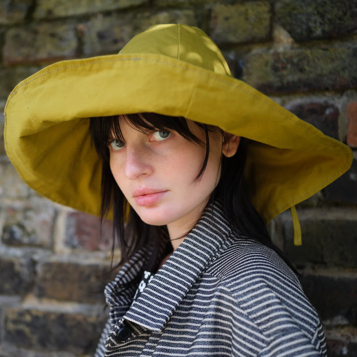 Field Waxed Hat - Lime