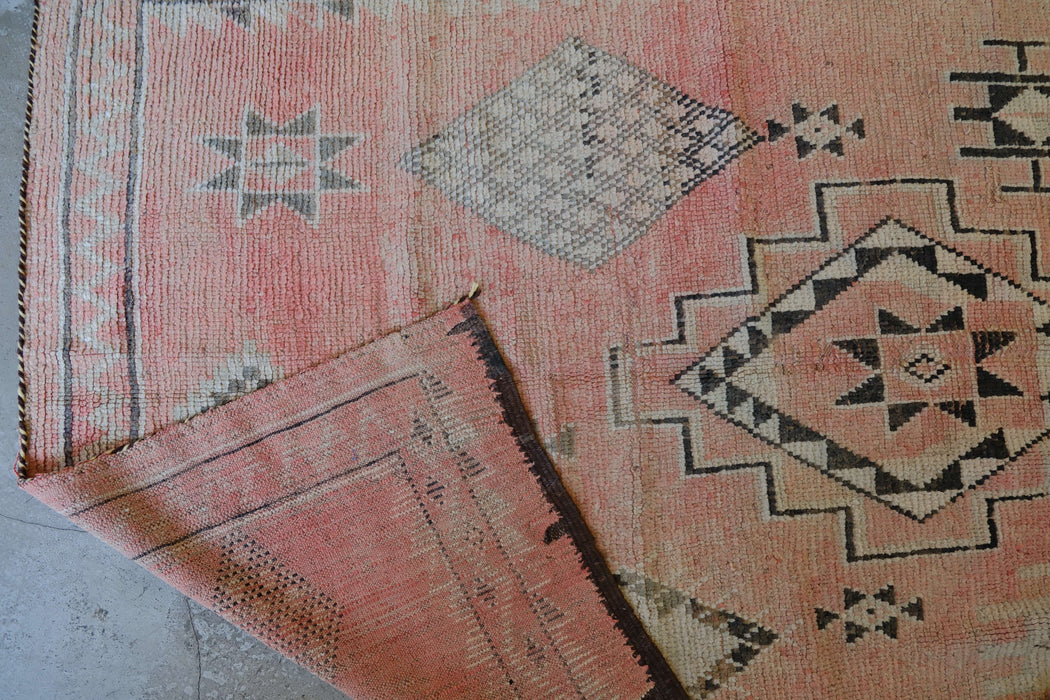 Vintage Boujad Rug | Pinks & Browns