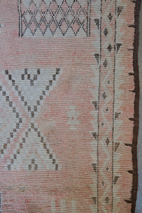 Vintage Boujad Rug | Pinks & Browns