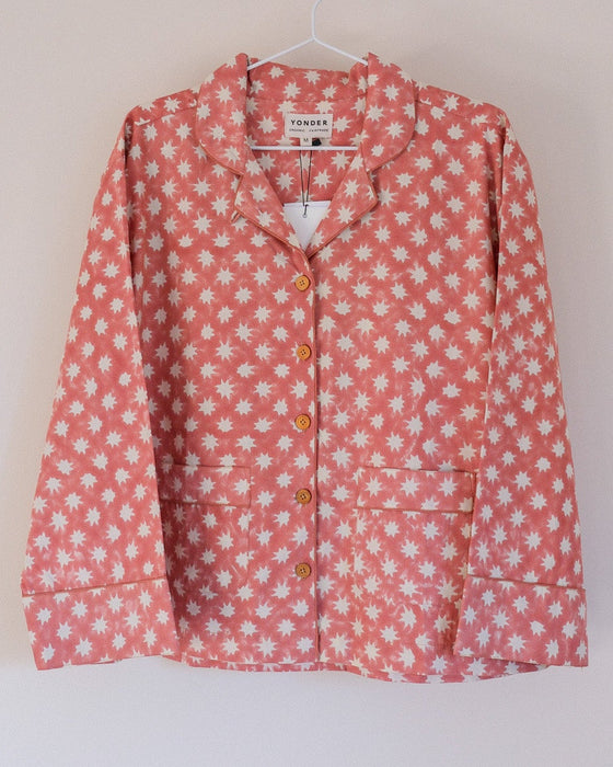 Organic Pajama Set | Terracotta