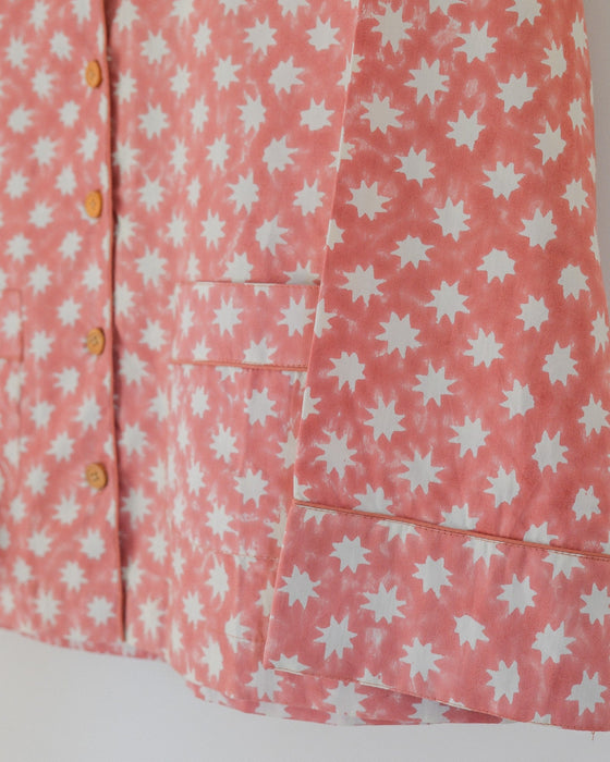 Organic Pajama Set | Terracotta