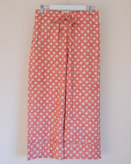 Organic Pajama Set | Terracotta