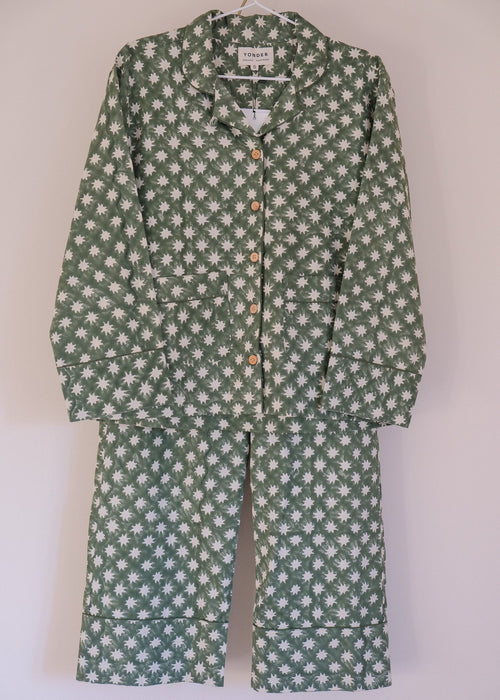 Organic Pajama Set | Fern