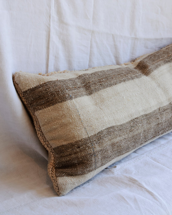 Vintage Berber Cushion - Pastel Lumber
