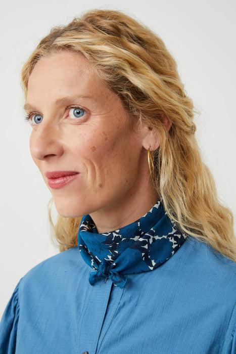 Ajmer Scarf | No. 791 Indigo