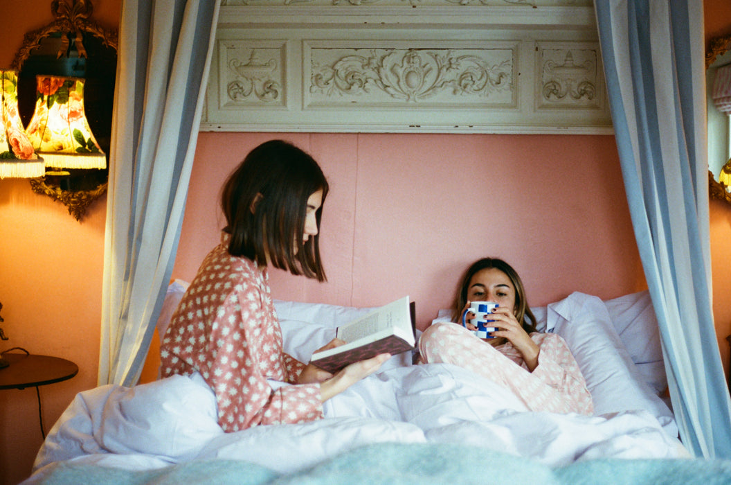 Organic Pajama Set | Terracotta