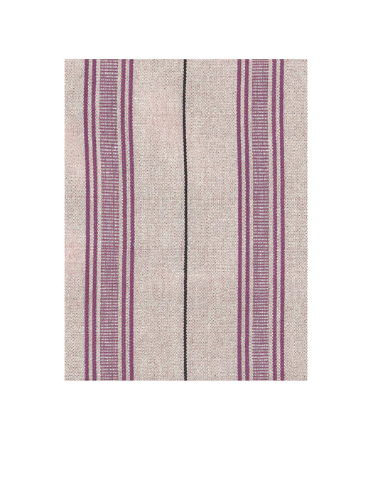 Striped Aubergine Cushion | Lumber