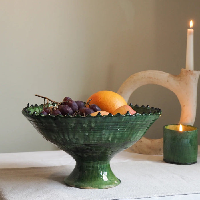 Tamegroute Pedestal Bowl