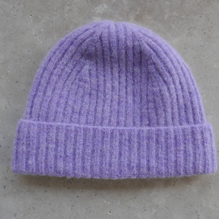 Mohair Beanie - Hazy Lilac