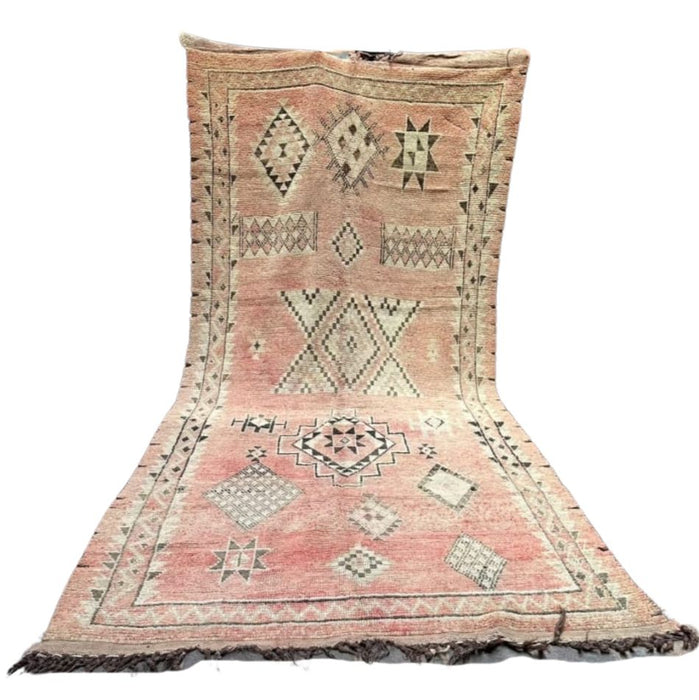Vintage Boujad Rug | Pinks & Browns