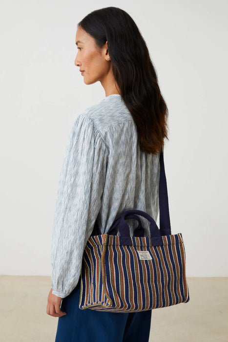 Mini tote bag | No. 45 Roma Midnight Blue