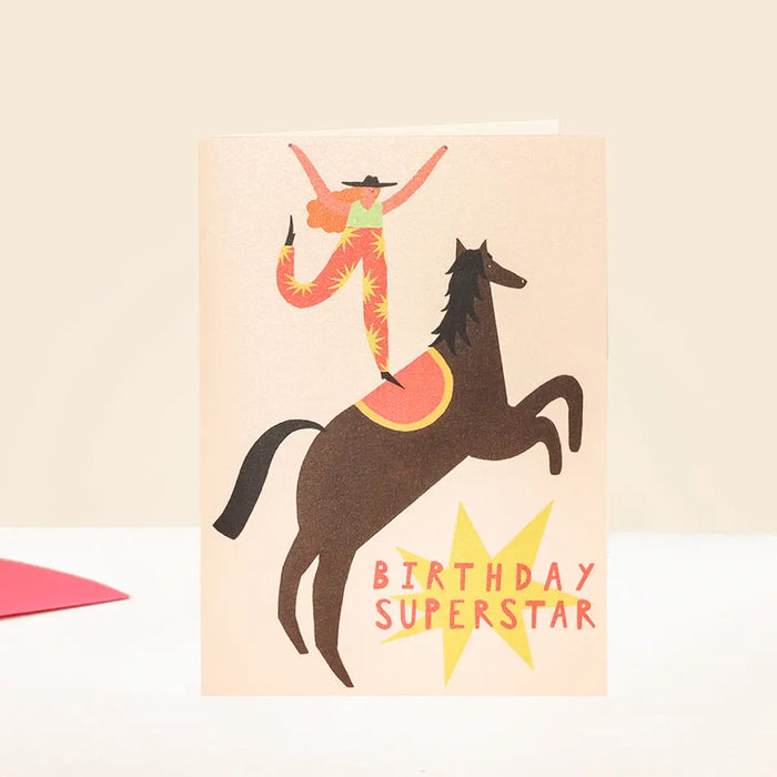 Superstar Cowgirl | Birthday Card