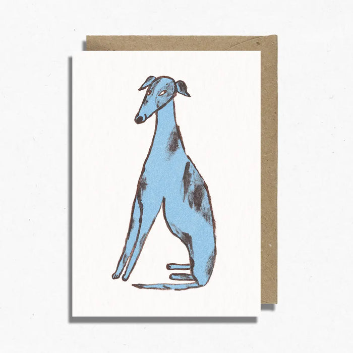Pointy Nose Dog Card
