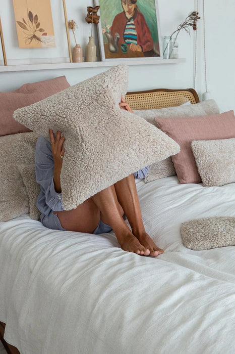 Sheepskin Cushion | Block