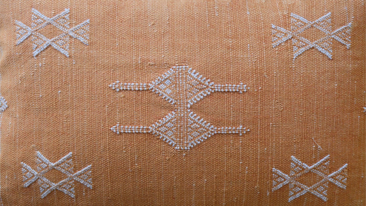 Cactus Cushion | Amber & Cream