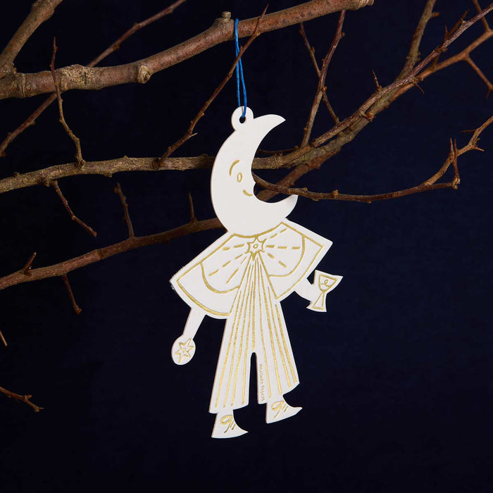 Moon Folk Ornament
