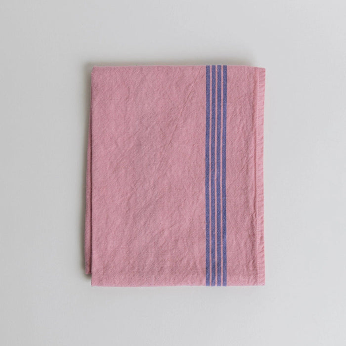 Linen-Cotton Tea Towel | Ballerina Pink