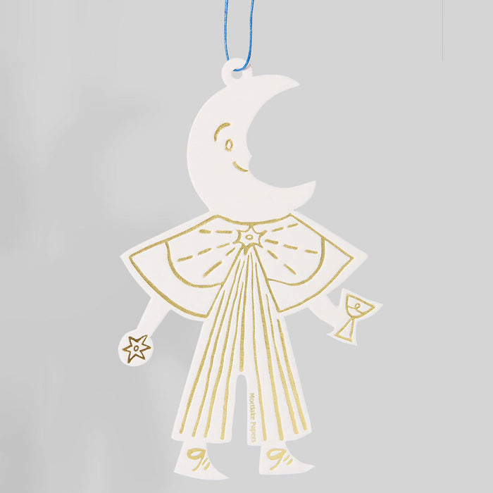 Moon Folk Ornament