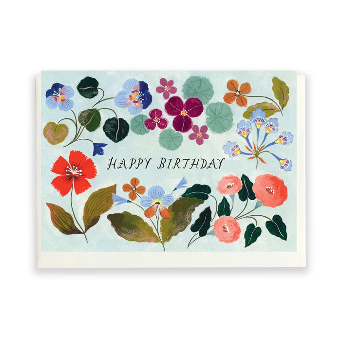 Happy Birthday Floral