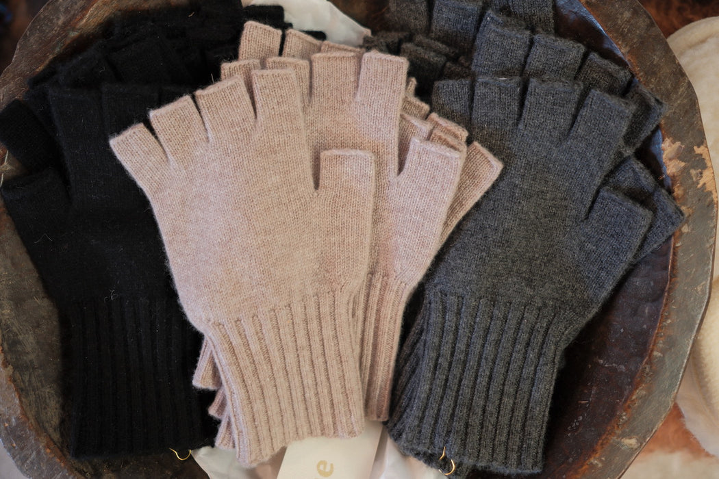 Cashmere Fingerless Gloves