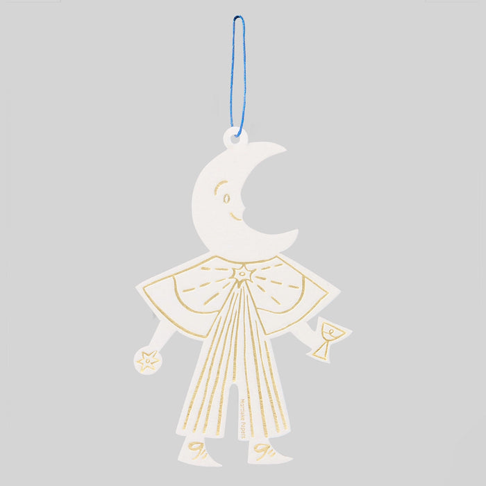 Moon Folk Ornament