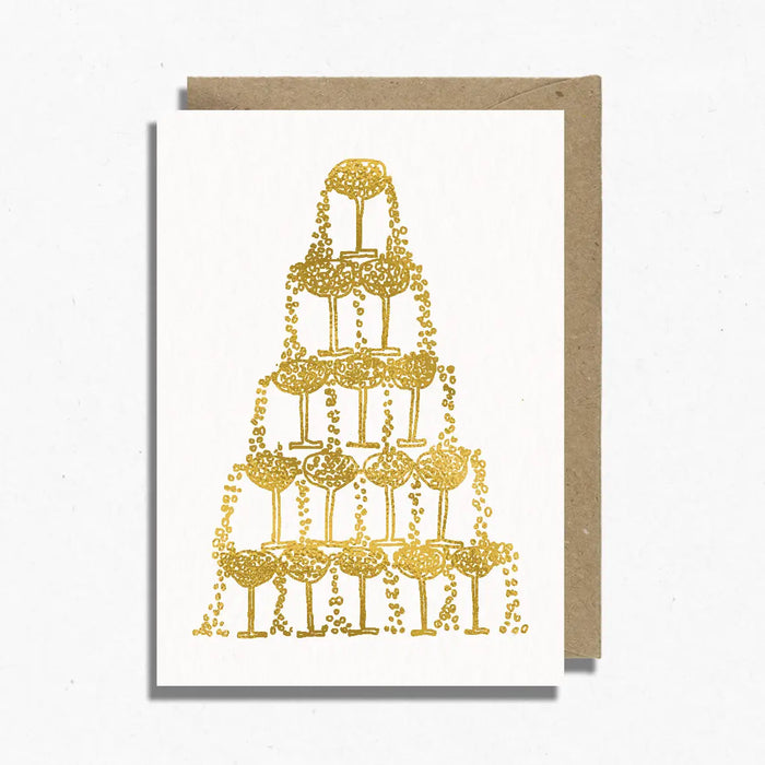 Champagne Card