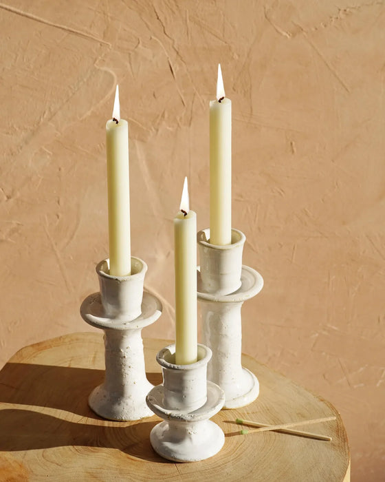 Tamegroute White Candlestick | Mini