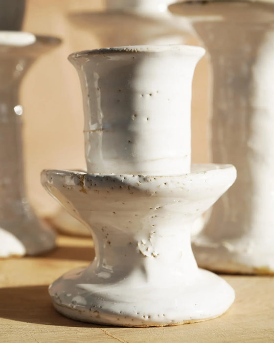 Tamegroute White Candlestick | Mini