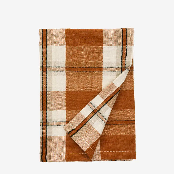Kitchen Towel | Large Check Pumpkin